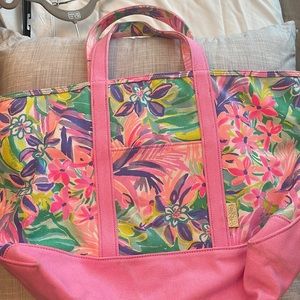 Lilly Pulitzer Tote Bag with Zipper